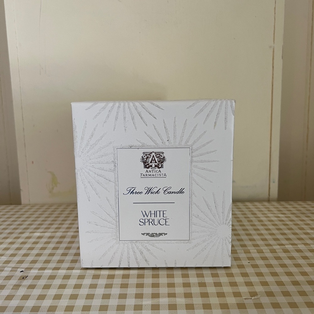 Antica Farmacista White Spruce Three-Wick Candle